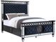 ACME Furniture Varian II Black/Dark Navy Queen Panel Bed-0