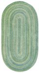 Capel Rugs Sailor Boy Sea Monster Green 20" x 30" Oval Throw Rug-0