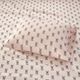 Olliix by True North by Sleep Philosophy Pink French Bulldog Twin XL Cozy 100% Cotton Flannel Printed Sheet Set-1