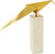 Harp & Finial® Bird Statue II Gold/White Home Decor-0