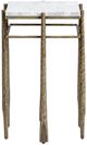 Classic Home Jasmine Moonstone White End Table-3
