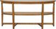 Magnussen Home® Durant Honey Brown Shelf Sofa Table-1