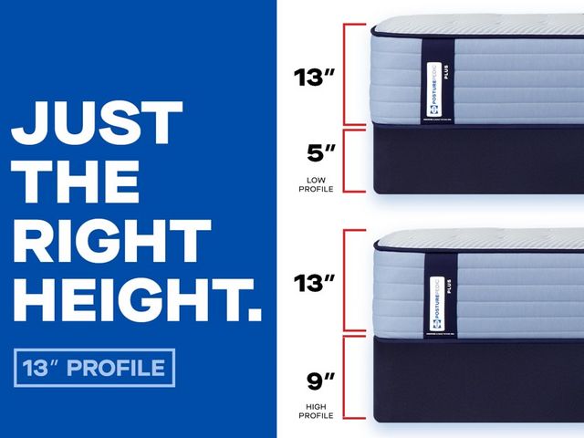 Sealy® Posturepedic® Plus Plainfield Wrapped Coil 13" Ultra Firm Tight Top Queen Mattress-13