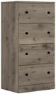 Perdue Woodworks Essential Brown/Gray 23" 4-Drawer Chest-0