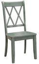 Homelegance® Janina Teal Side Chair-0