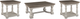 Signature Design by Ashley® Havalance 3-Piece Gray/White Living Room Tables Set-0