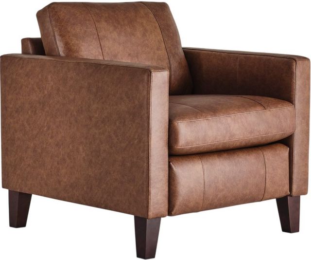 Best® Home Furnishings Customizable Traftly Revella Leather Incliner Chair with Espresso Legs-0