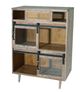 A & B Home Sand Blast White Cabinet-1
