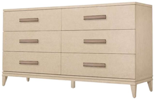 Hooker® Furniture Westwood Polished Limestone 6-Drawer Dresser-3