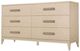 Hooker® Furniture Westwood Polished Limestone 6-Drawer Dresser-3