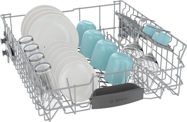 Bosch® 300 Series 24" Stainless Steel Front Control Built In Dishwasher-5