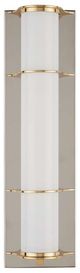 Currey & Company Blaine Nickel Bath Wall Sconce-2