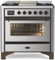 Ilve® Majestic II Series 36" Stainless Steel Pro Style Dual Fuel Range-0