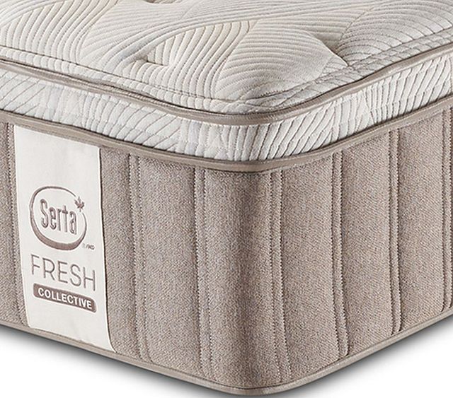 Serta® Fresh Collective Organic Cotton Papyrus Hybrid Medium Pillow Top Twin Mattress-1