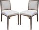 International Furniture Direct Milo Gray/Sand Drift Dining Side Chair-3