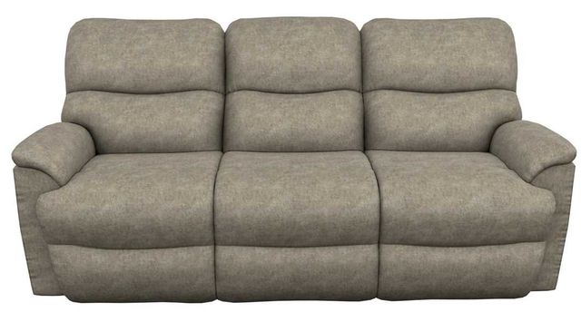 La-Z-Boy® Trouper Sable Manual Reclining Sofa-1