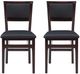 Linon Kiera Espresso Folding Chair -3