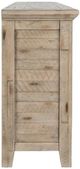 Jofran Inc. Rustic Shores Watch Hill Weathered Gray 6-Door Low Accent Cabinet-4