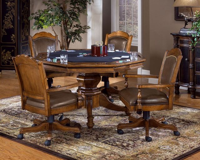 HH2 Home Nassau 5-Piece Brown Game Set