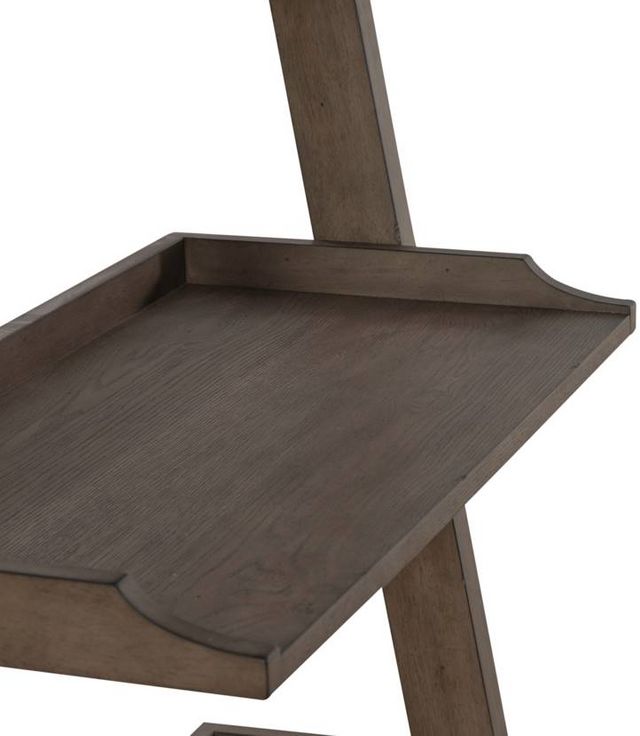Liberty Furniture Americana Farmhouse Dusty Taupe Leaning Pier Bookcase-5