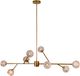 Renwil® Damas Antique Gold Pendant Lighting-1