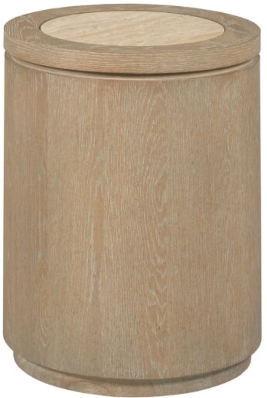 American Drew® Windover Gatner Brown Drum Table-0