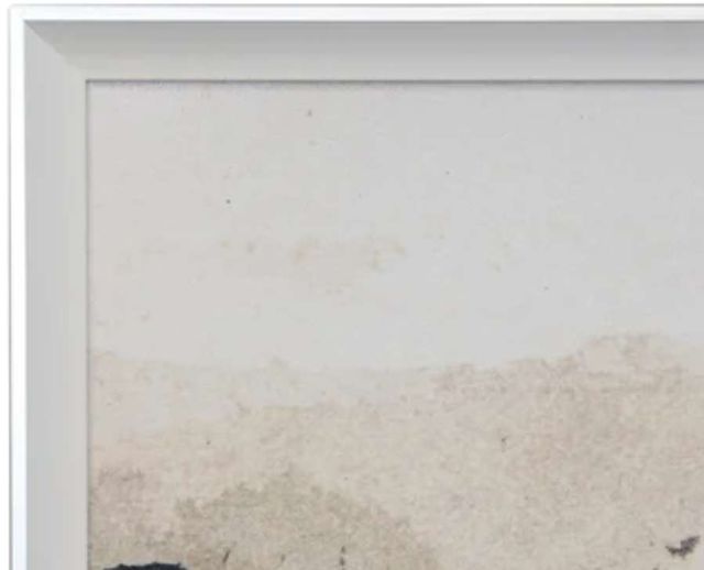 Stylecraft Ink Cliff I Beige/Black/White Wall Art -2