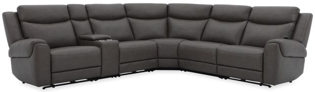 Parker House® Momentum 6-Piece Dark Granite Power Reclining Zero-Gravity Modular Sectional with Power Headrest and Lumbar-0