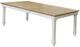 Martin Furniture Hartford Brown Extension Dining Table with Cream Base-1