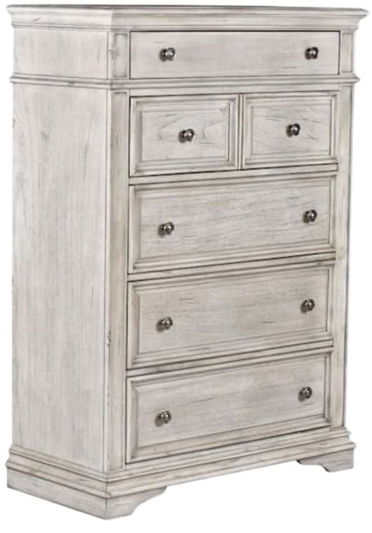 Steve Silver Co. Highland Park Cathedral White Chest-0
