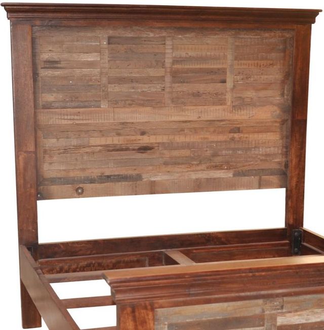 Jaipur Furniture Euro Light Walnut Queen Panel Bed-1
