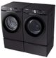 Samsung Black Stainless Steel Front Load Laundry Pair-1