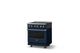 Viking® 5 Series 30" Slate Blue Pro Style Induction Range with Polished Chrome Trim-2