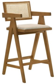 Coaster® Kane 2-Piece Light Walnut Bar Stool Set
