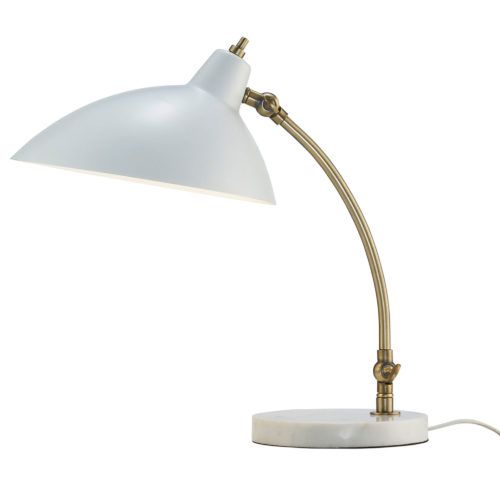 Adesso® Peggy Antique Brass Desk Lamp-0