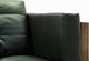 International Furniture Direct Roots Brown/Green Leather Accent Chair-4