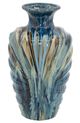A & B Home Blue/Brown Vase-1