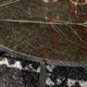 Crestview Collection Green Cocktail Table with Black Base-3