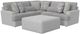 Jackson Furniture Titan 3-Piece Moonstruck L-Shape Sectional-0