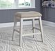 Signature Design by Ashley® Skempton White/Light Brown 24" Counter Stool-4