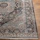 Surya Carlisle Dark Brown/Denim/Medium Brown 4'x6' Area Rug-1