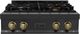 ZLINE Autograph Edition 30" Black Stainless Steel Gas Rangetop-0
