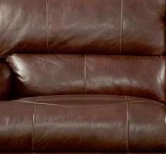 Catnapper® Wembley Walnut Lay Flat Power Reclining Sofa with Power Headrest-1