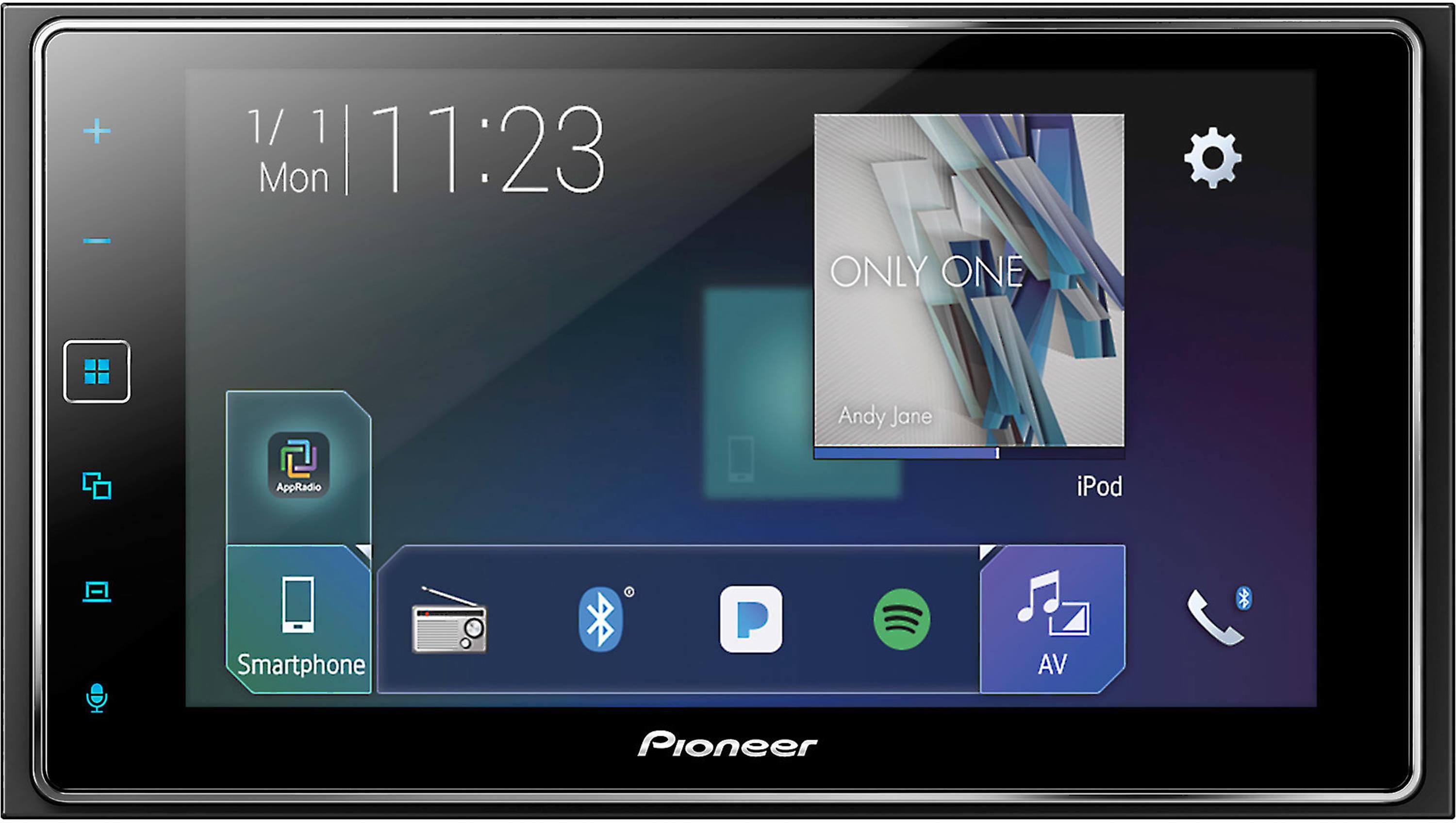 Pioneer Multimedia DVD Receiver with 7