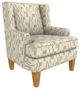 Best® Home Furnishings Customizable Sterling Chair with Honey Birch Legs-0