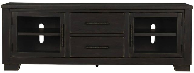 Signature Design by Ashley® Galliden Black 80" TV Stand-1