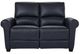 La-Z-Boy® Clybourn Navy Leather Power Reclining Loveseat with Headrest-1