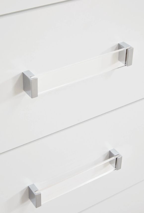 Signature Design by Ashley® Maeling White 2-Drawer Nightstand-4