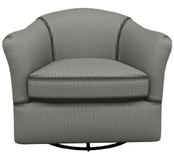 Best® Home Furnishings Customizable Darby Swivel Glider Barrel Chair-1