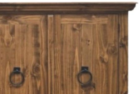 Million Dollar Rustic Carrington Brown Console -1